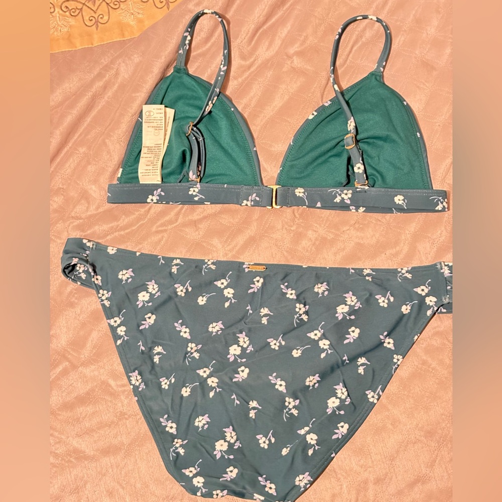 Hollister Teal Swimwear - Picture 2 of 4